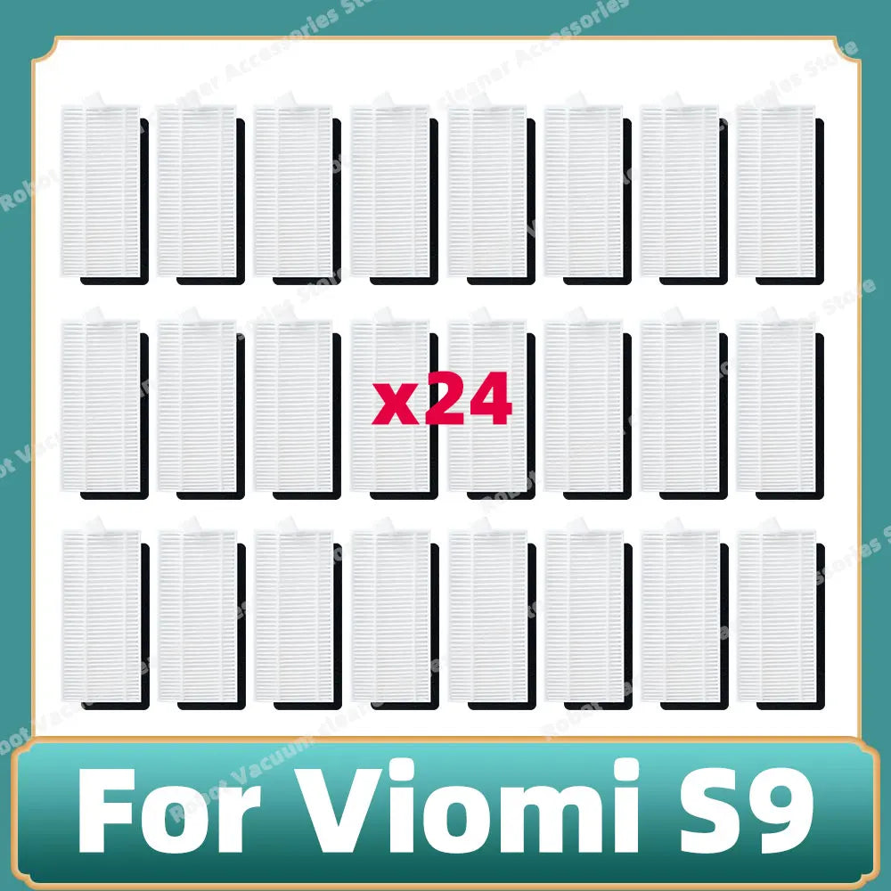Compatible For Viomi S9 Main Side Brush Mop Cloth Hepa Filter Dust Bag Accessories Replacement Spare Parts