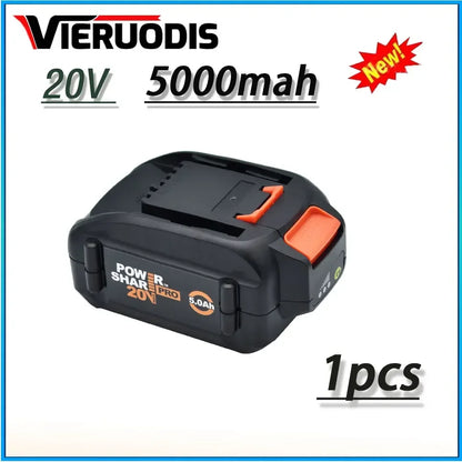 For WORX brand new genuine WA3578 - PowerShare 20V 4.0AH/5.0AH/6.0AH lithium-ion large-capacity battery
