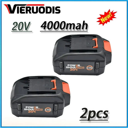 For WORX brand new genuine WA3578 - PowerShare 20V 4.0AH/5.0AH/6.0AH lithium-ion large-capacity battery