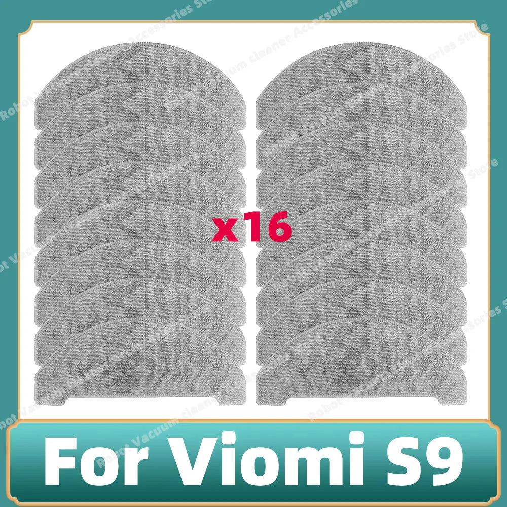 Compatible For Viomi S9 Main Side Brush Mop Cloth Hepa Filter Dust Bag Accessories Replacement Spare Parts