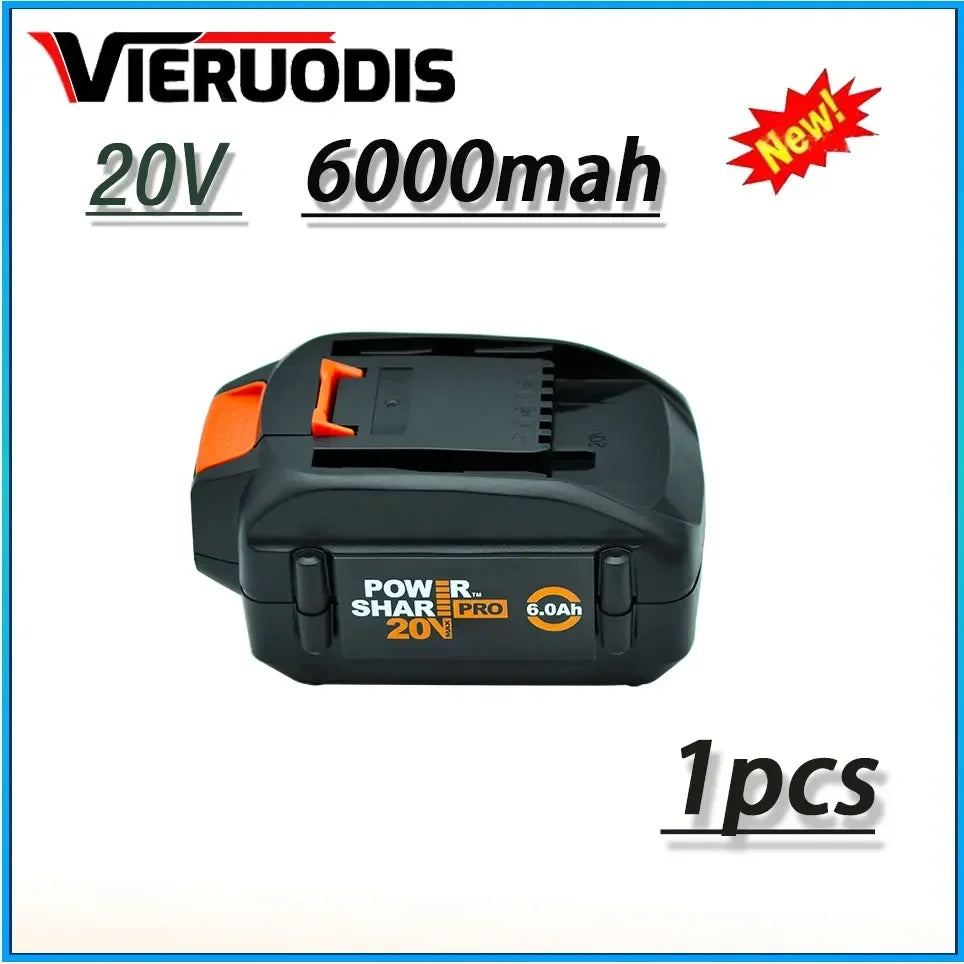 For WORX brand new genuine WA3578 - PowerShare 20V 4.0AH/5.0AH/6.0AH lithium-ion large-capacity battery