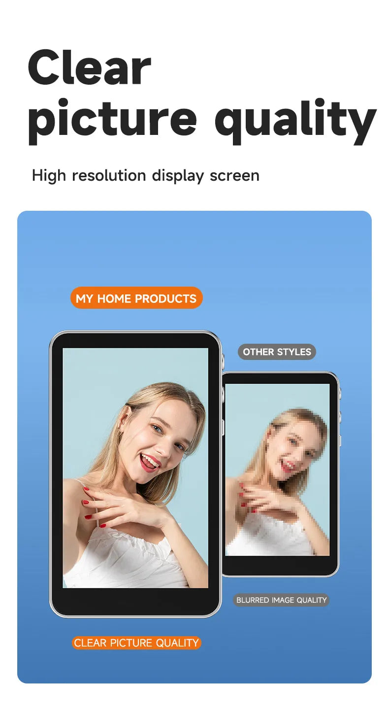 Newest A2 Wireless Real-time Magnetic Phone Monitor Screen Using Rear Camera for Selfie Vlog Live Stream Phone Mirroring