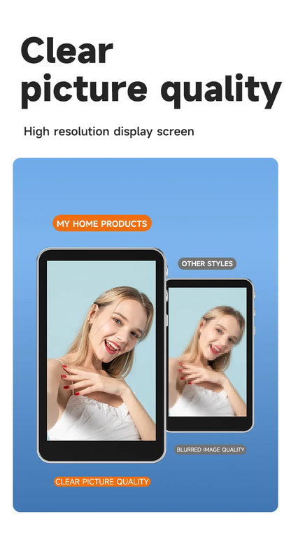 Newest A2 Wireless Real-time Magnetic Phone Monitor Screen Using Rear Camera for Selfie Vlog Live Stream Phone Mirroring