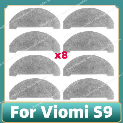 Compatible For Viomi S9 Main Side Brush Mop Cloth Hepa Filter Dust Bag Accessories Replacement Spare Parts