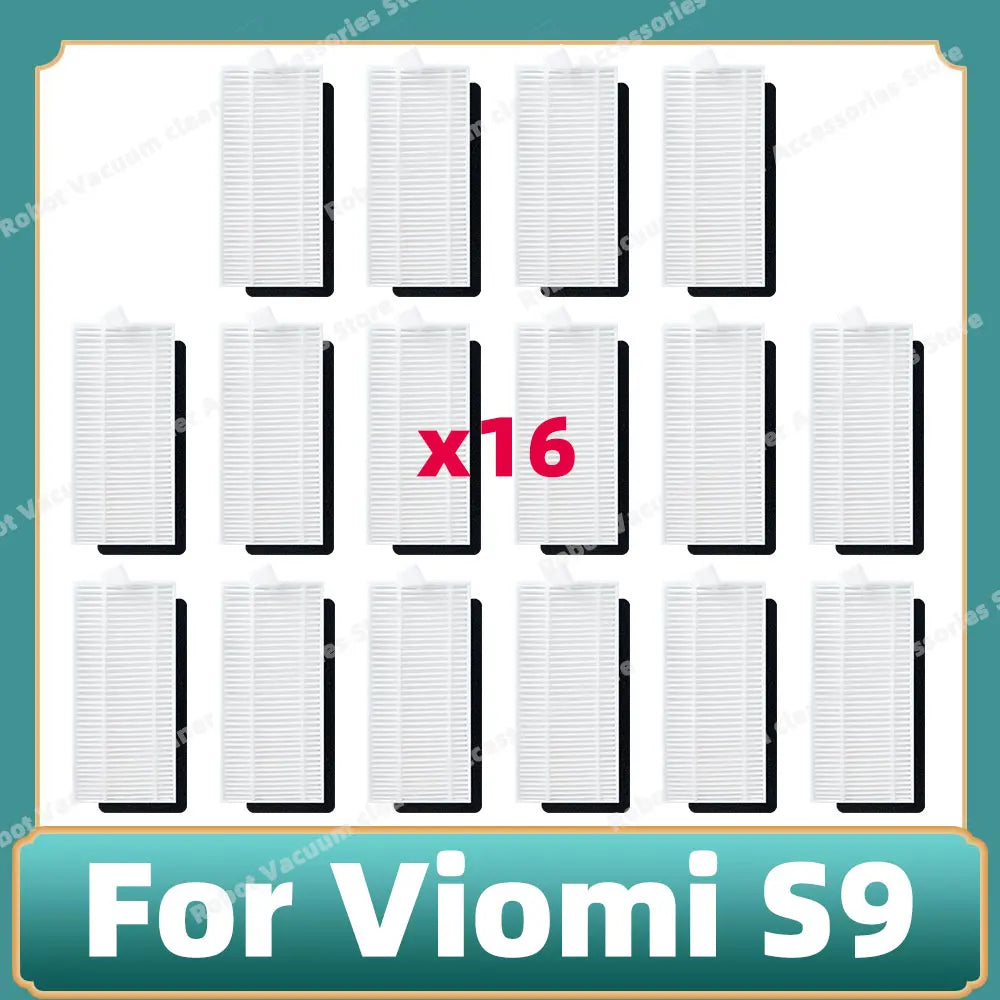 Compatible For Viomi S9 Main Side Brush Mop Cloth Hepa Filter Dust Bag Accessories Replacement Spare Parts