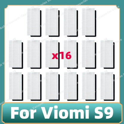 Compatible For Viomi S9 Main Side Brush Mop Cloth Hepa Filter Dust Bag Accessories Replacement Spare Parts