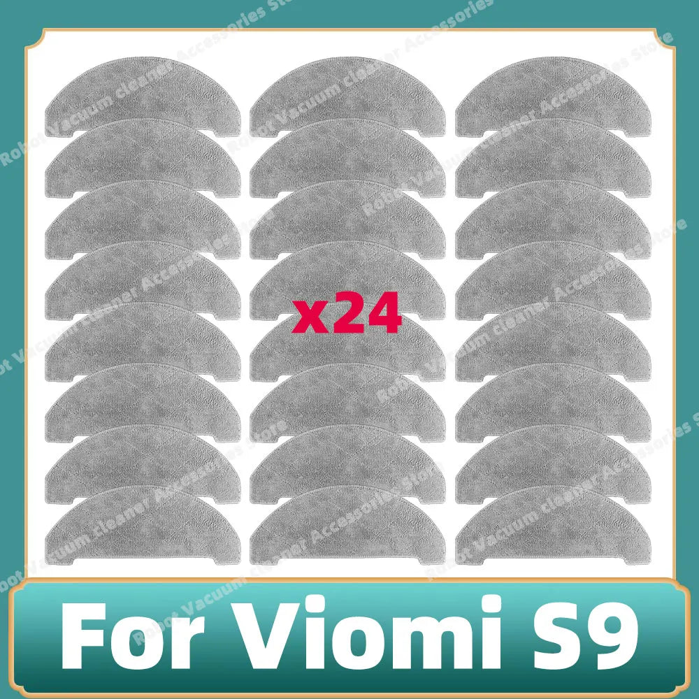 Compatible For Viomi S9 Main Side Brush Mop Cloth Hepa Filter Dust Bag Accessories Replacement Spare Parts