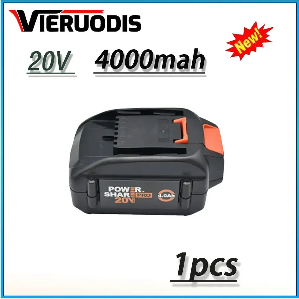 For WORX brand new genuine WA3578 - PowerShare 20V 4.0AH/5.0AH/6.0AH lithium-ion large-capacity battery
